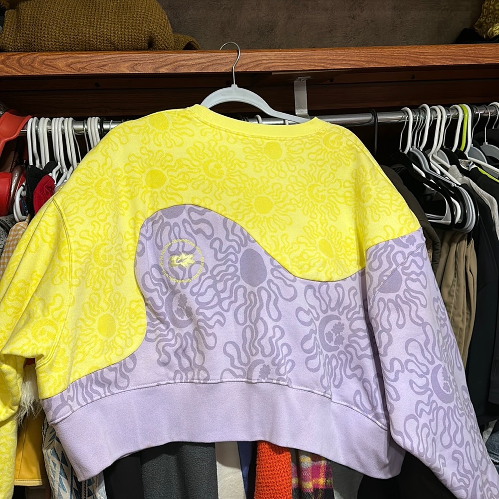 Nike project euphoria cropped pullover sweatshirt